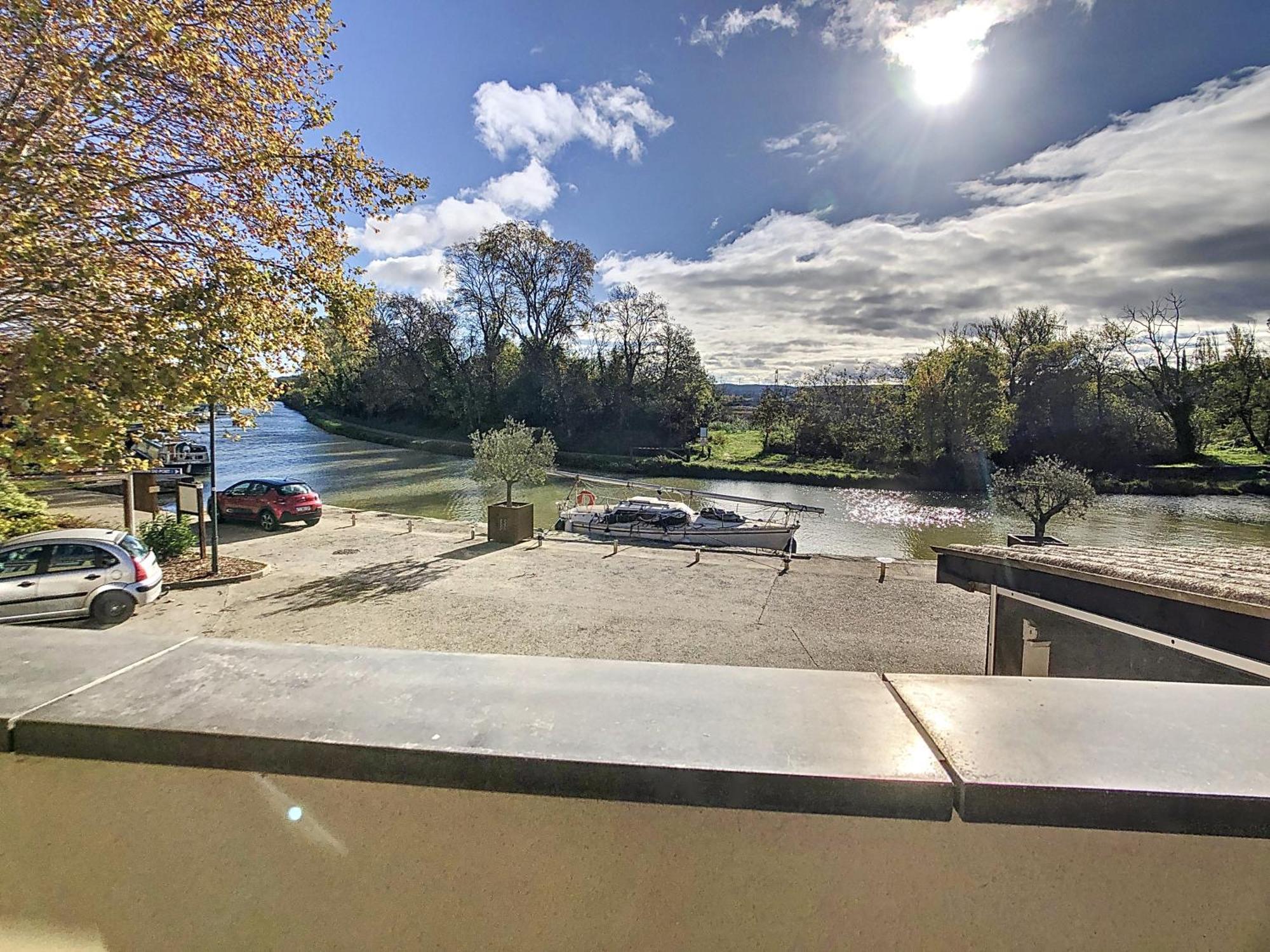 Le Canal - Appartement Avec Vue 4 Personnes La Redorte Esterno foto